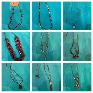 Lot of 11 necklaces